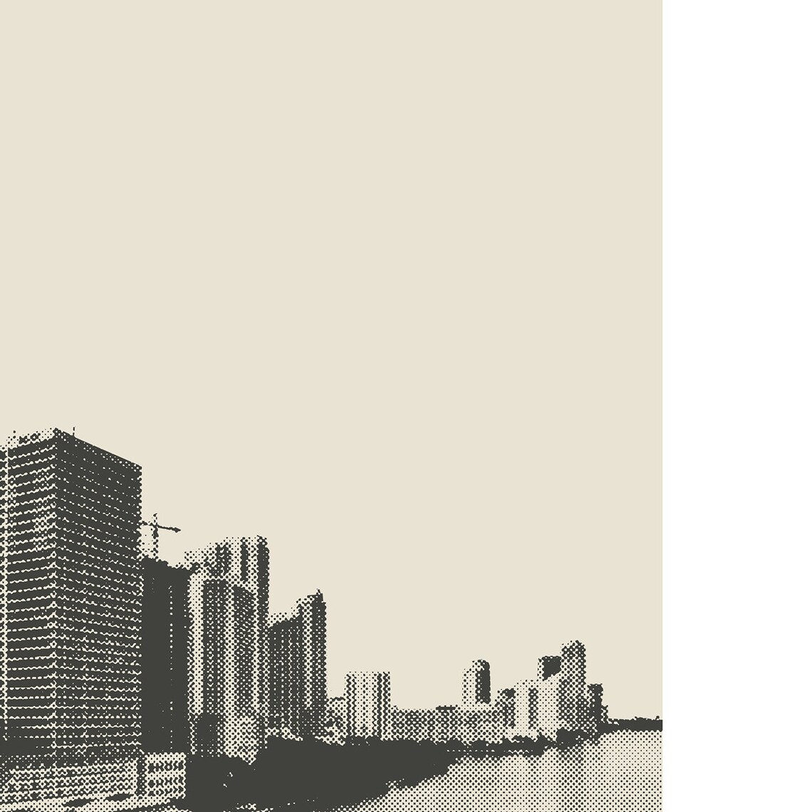 Miami Skyline, Minimalist Custom City Poster Print - Image 2