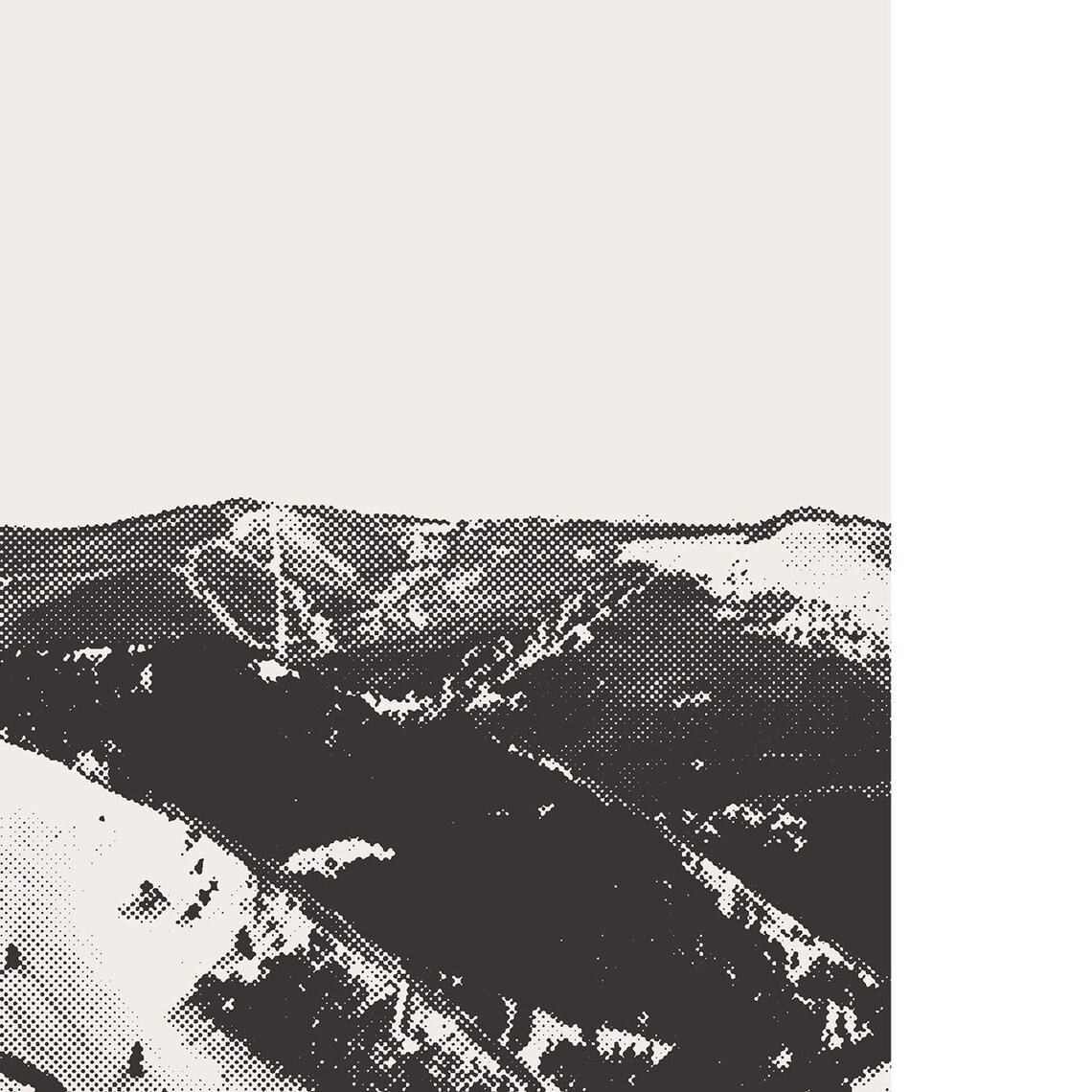 Vail Colorado Mountains Skyline Poster, Minimalist City Print - Image 2