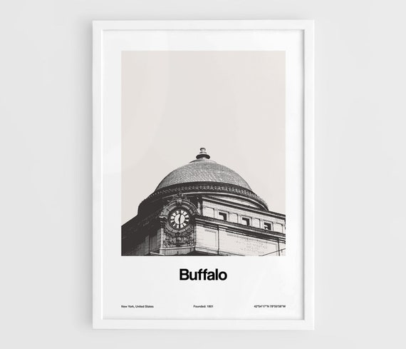 Buffalo Savings Bank, New York State Travel Poster