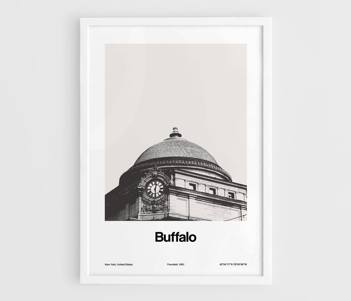 Buffalo Savings Bank, New York State Travel Poster