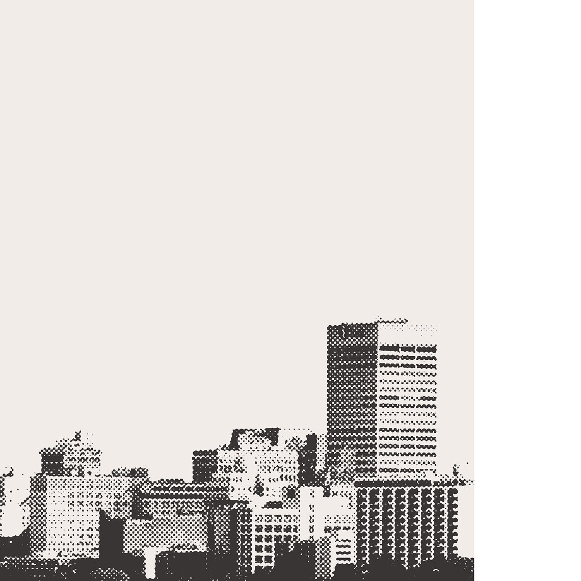 Memphis Skyline Poster, Minimalist Memphis City Art - Image 3