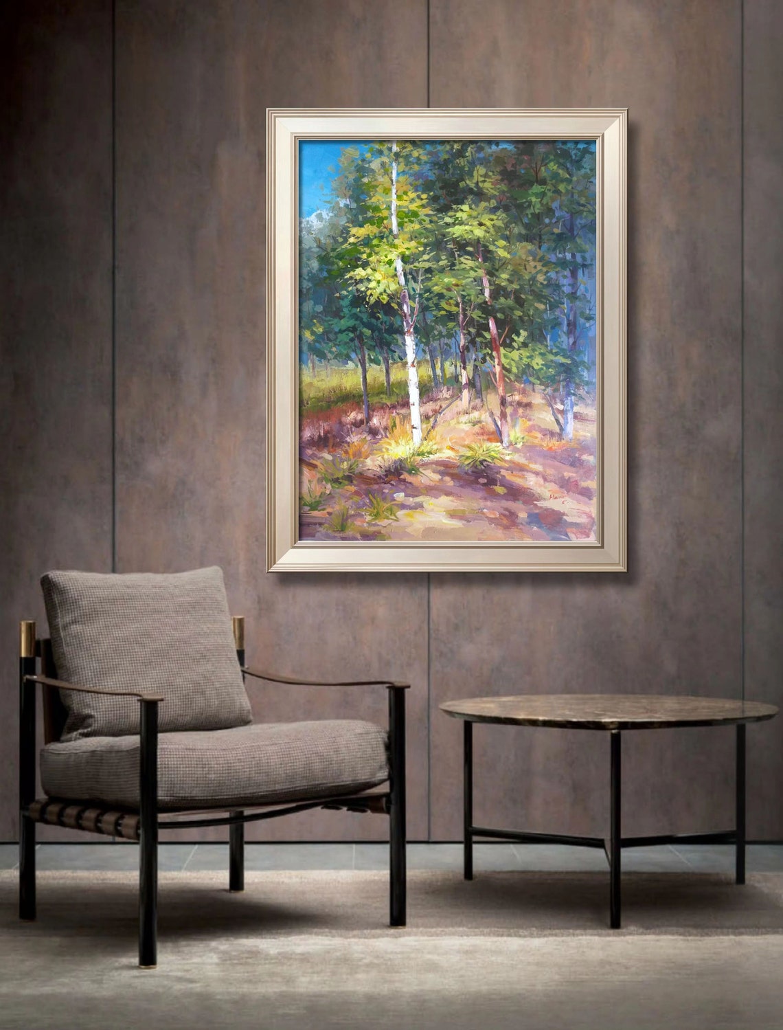 Original Impression Landscape Painting - Image 2