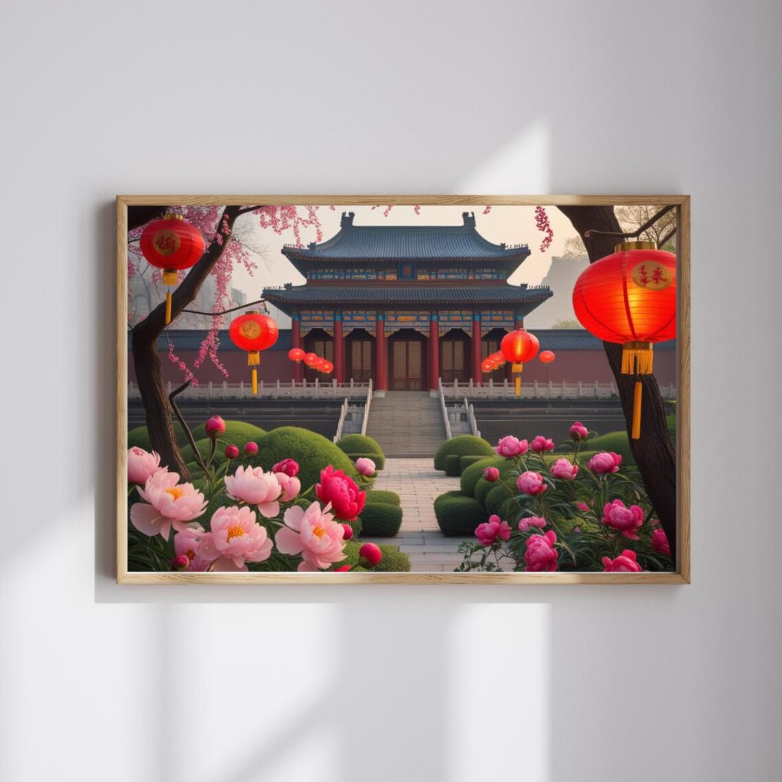 Forbidden City Beijing Travel Poster