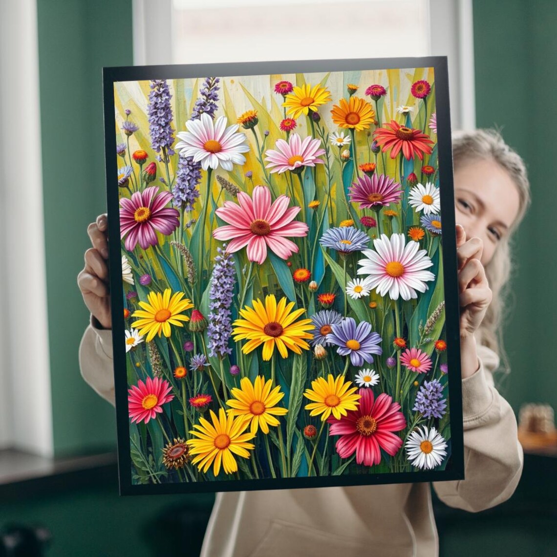 Colorful Floral, Nature-Inspired Brain Teaser