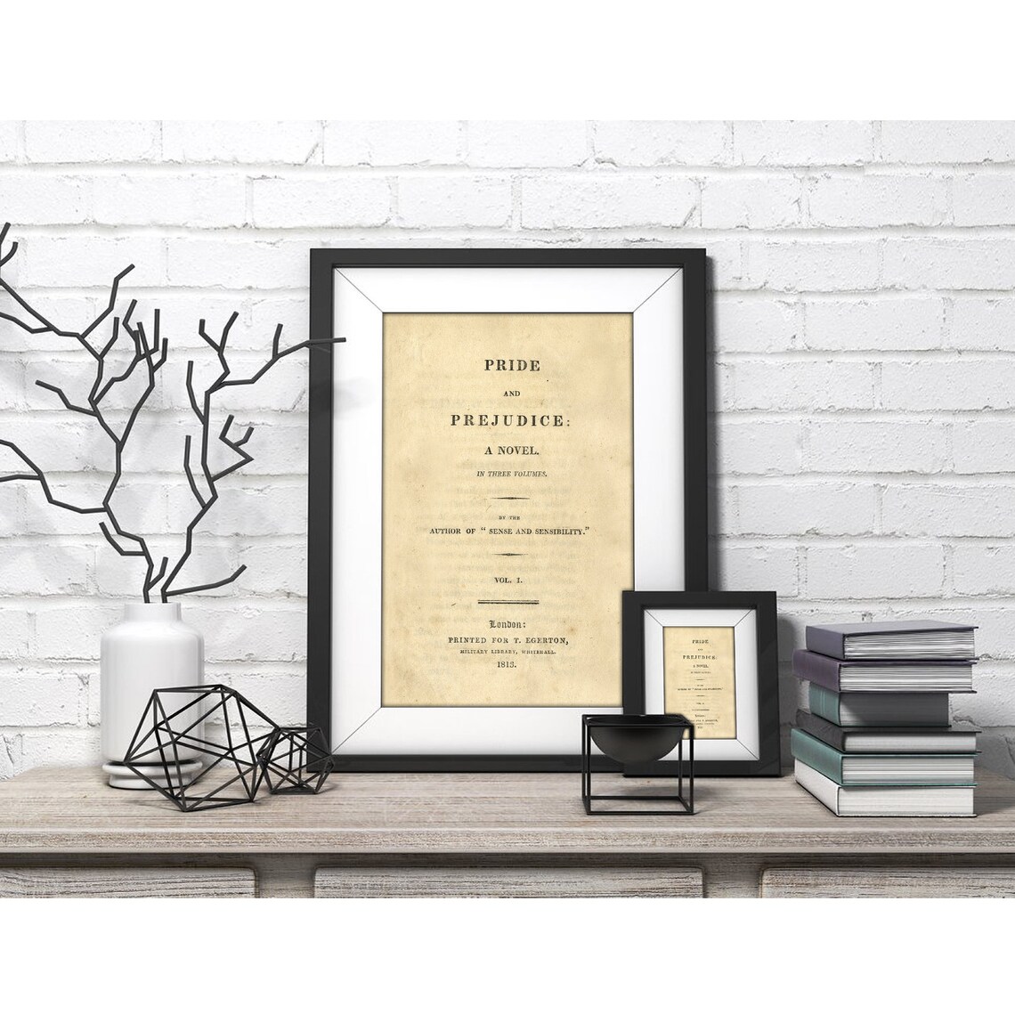 Pride And Prejudice Art Print, Jane Austen Gift - Image 4