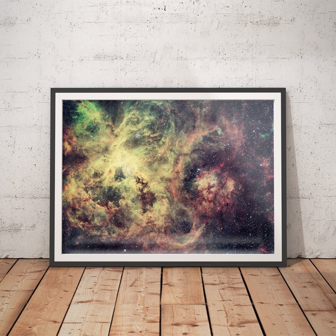 Hubble Tarantula Nebula Galaxy Art Print