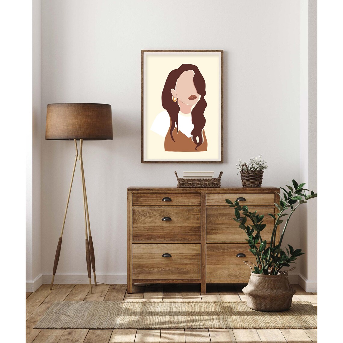 Inspirational Female No. 5 Black Woman Art Print - Image 2