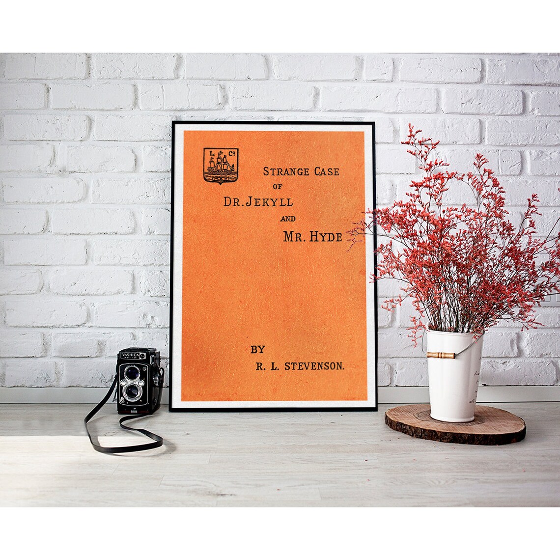 Jekyll And Hyde Literary Poster Art Print - Image 4