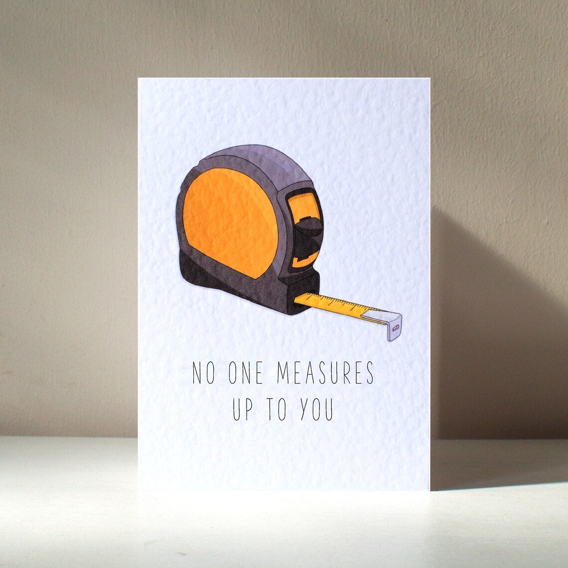 No One Measures Up Personalized Tool Pun Poster