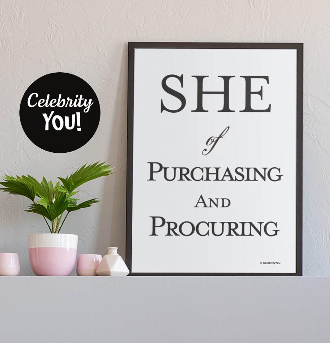 Purchasing Manager Definition Poster, Office Decor - Image 2