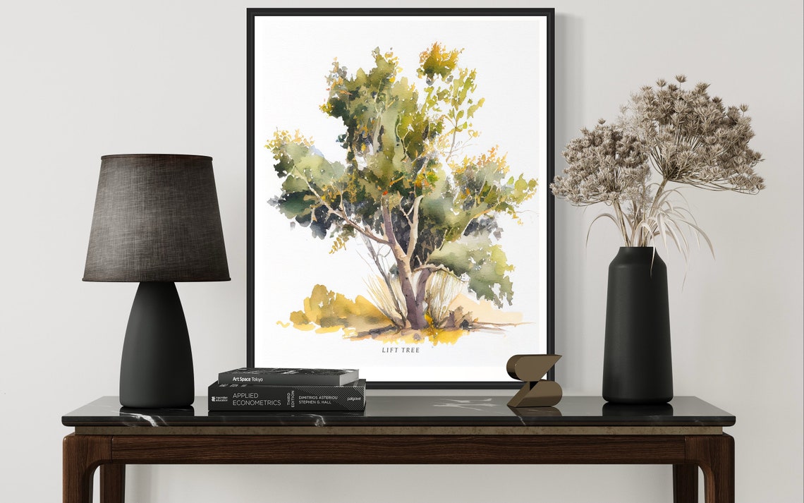 Lfit Tree Art Print Lfit Tree Wall Art Poster - Image 3
