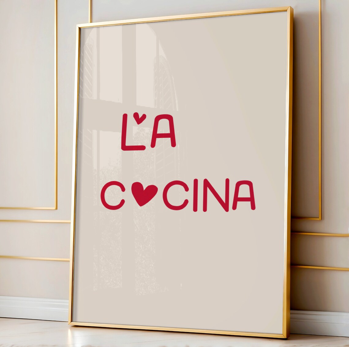 La Cocina Print, Funny Spanish Kitchen Decor