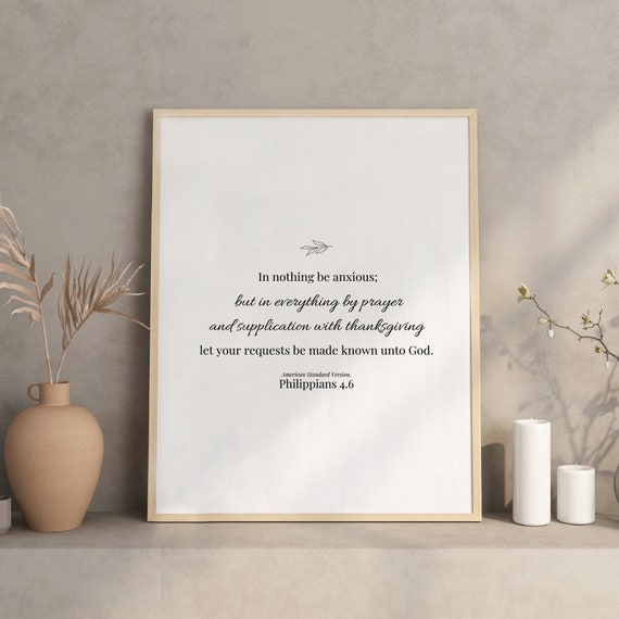 Philippians 46 Art Christian Poster Christian Art Christian Wall Art Minimalist Dcor Christian Dcor