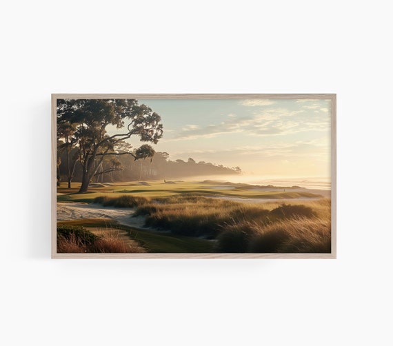 Golf Frame Tv Art Golf Tv Art Frame Tv Art Golf Frame Tv Man Cave Frame Tv Art Golf Tournament Party Tv Art