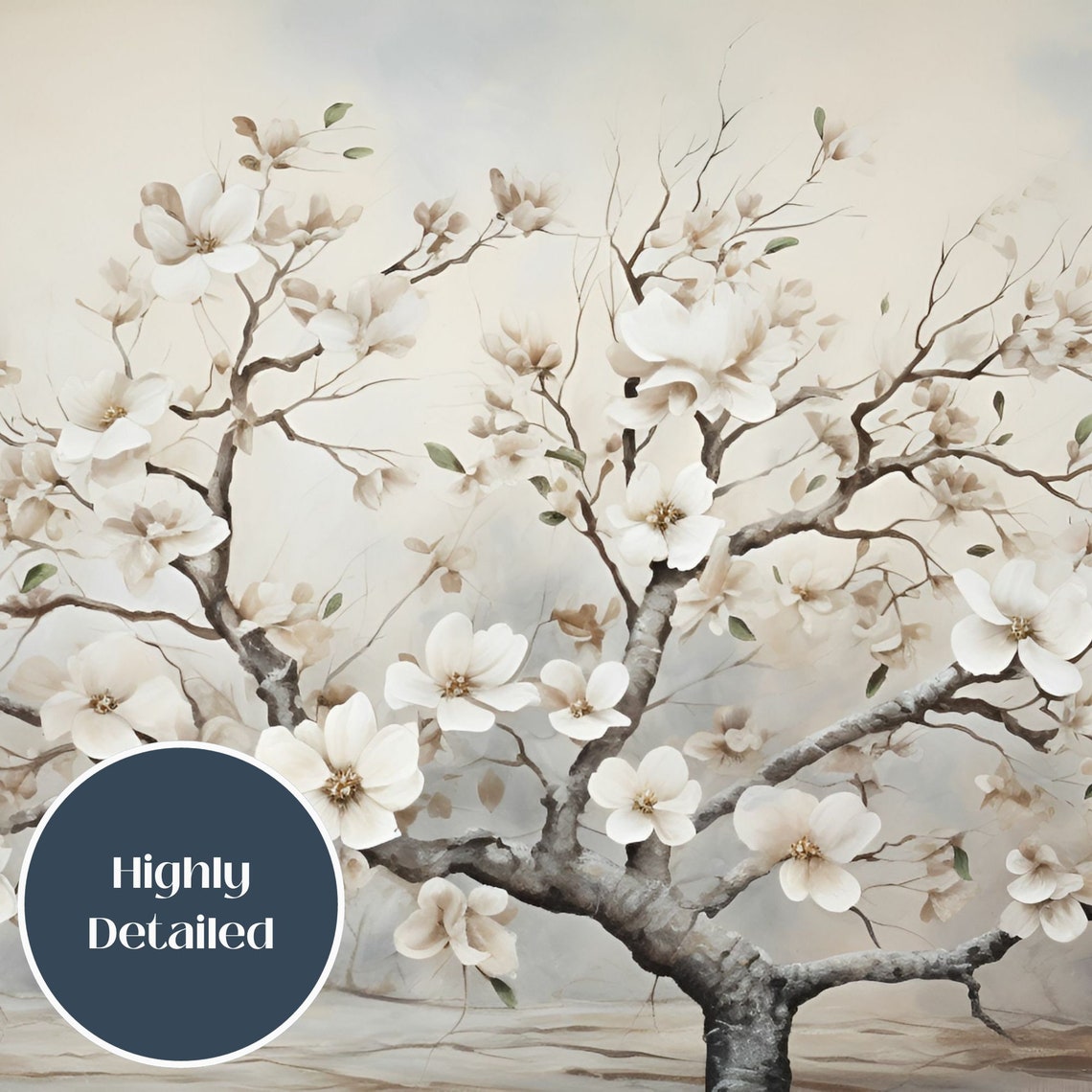 Spring Tree, Seasonal Wall Art Print - Image 2