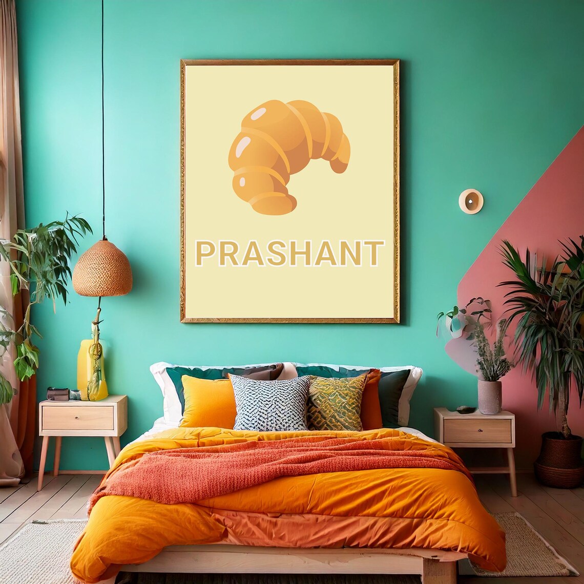 Prashant Croissant Meme Poster, Viral Trend - Image 2