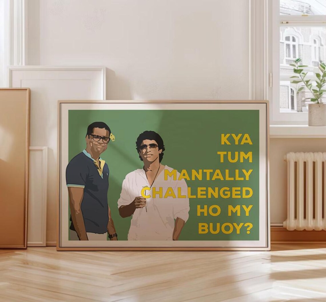 Zindagi Na Milegi Dobara Funny Quote Poster - Image 5