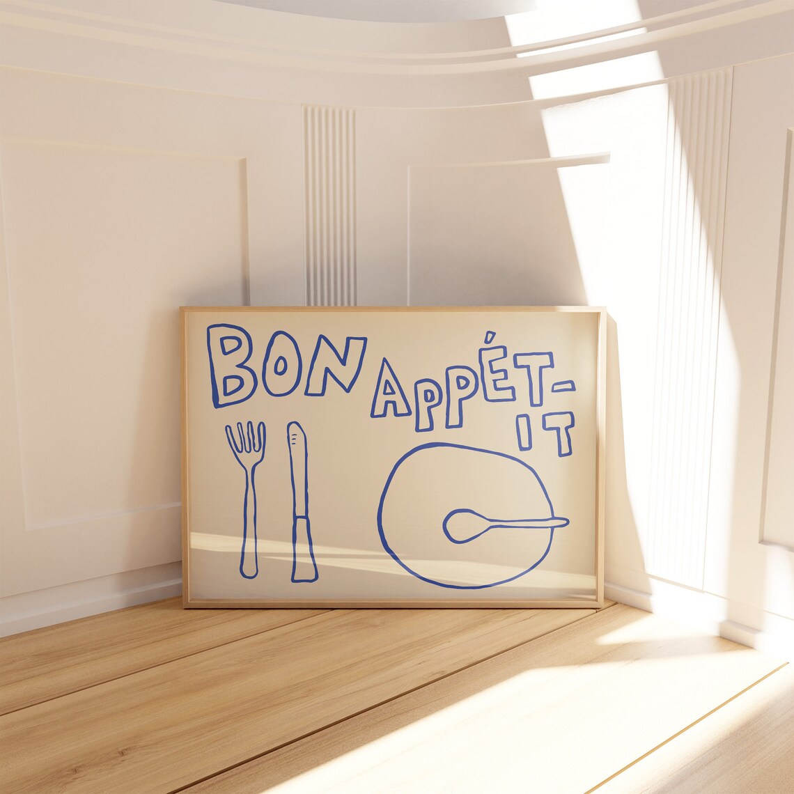 Bon Appetit Minimalist French Food Art Print - Image 4