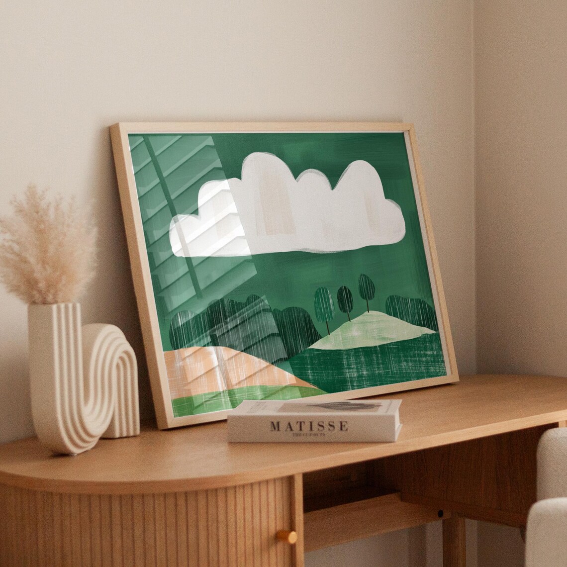 Modern Abstract Landscape, Minimalist Nature Print - Image 6