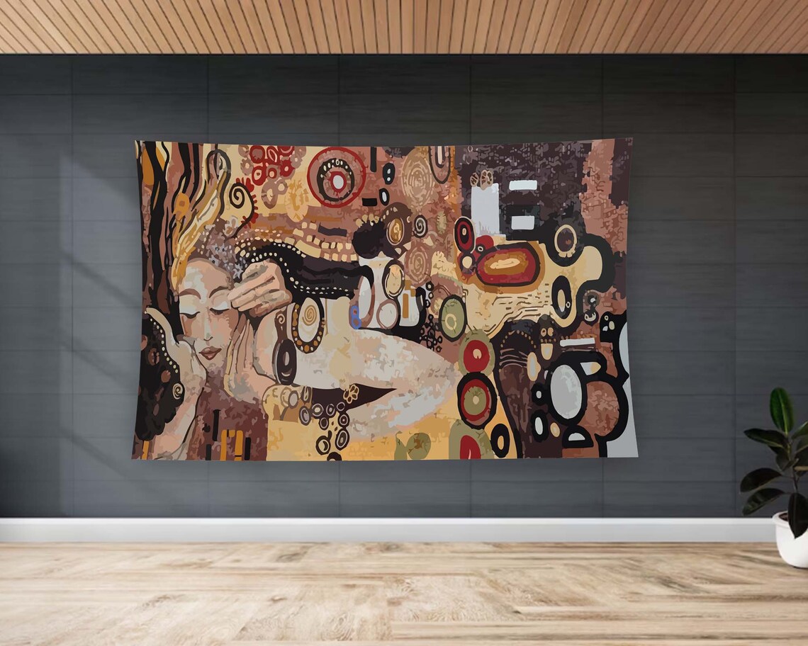 Minimalist Aesthetic Tapestry, Living Room Decor - Image 2