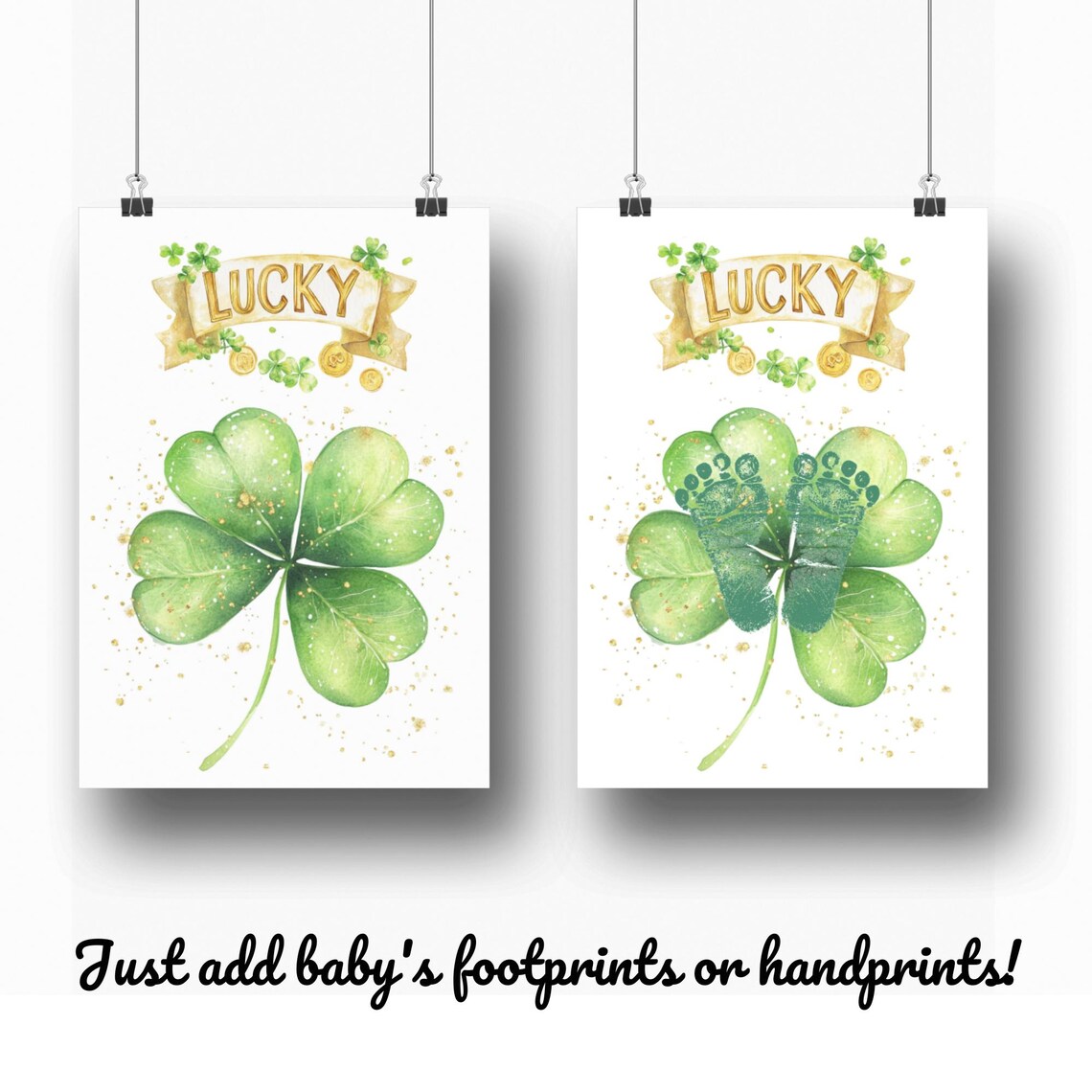 My First St Patricks Day Keepsake for Newborn Baby - Image 3