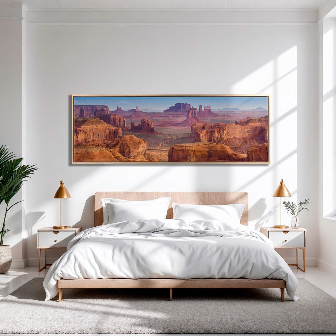 Monument Valley Desert Buttes Arizona Tribal Park Triptych Poster - Image 6