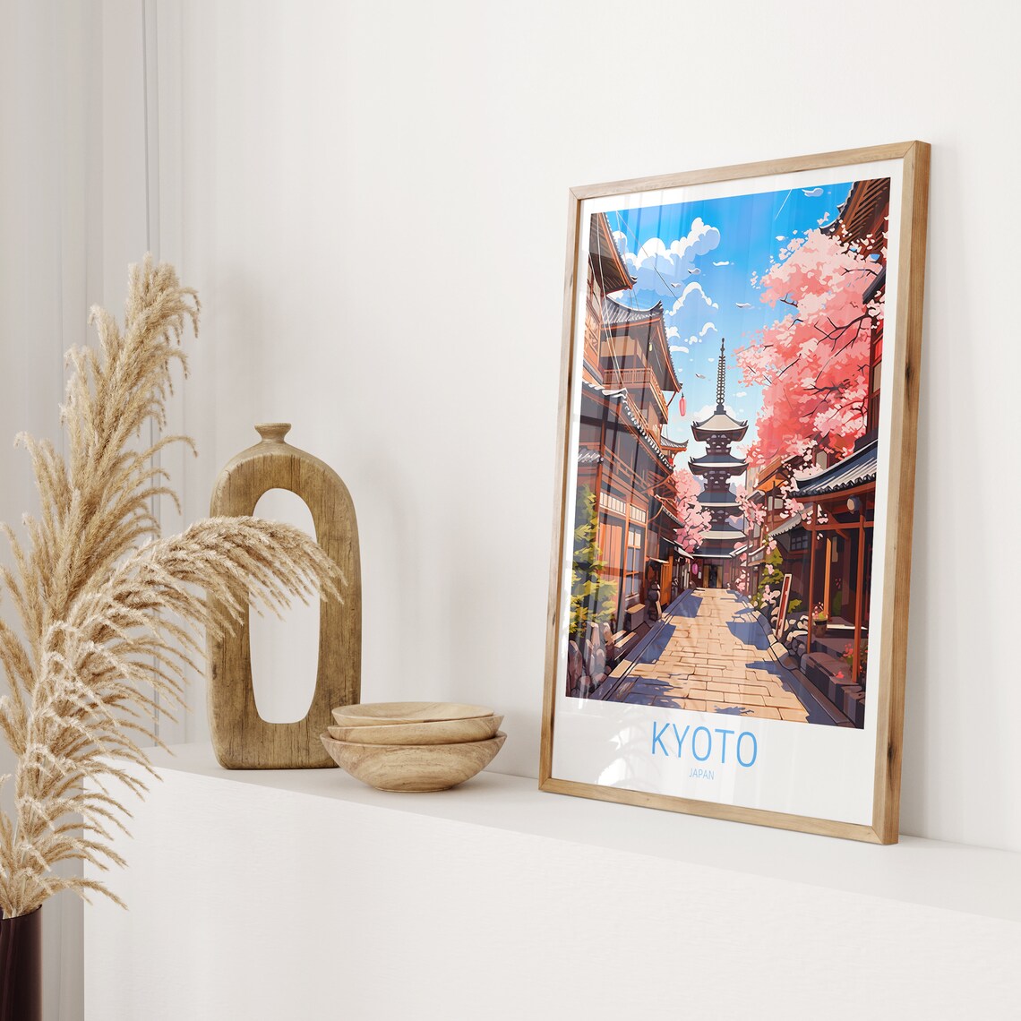 Kyoto Travel Poster, Japanese Wall Art Print - Image 2