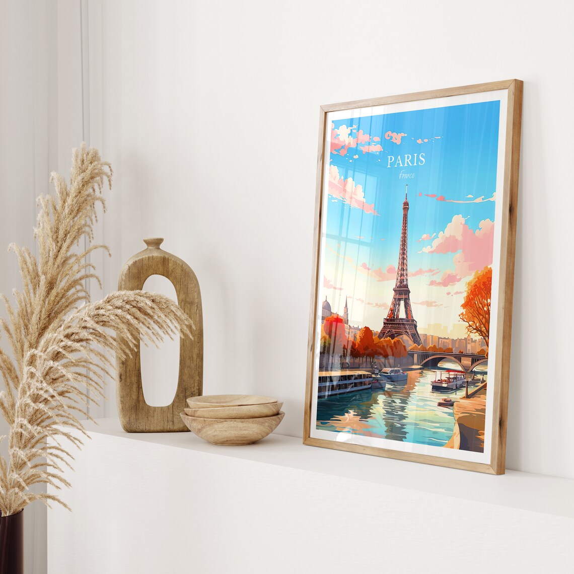 Paris Travel Poster, France Wall Art Art Print - Image 2