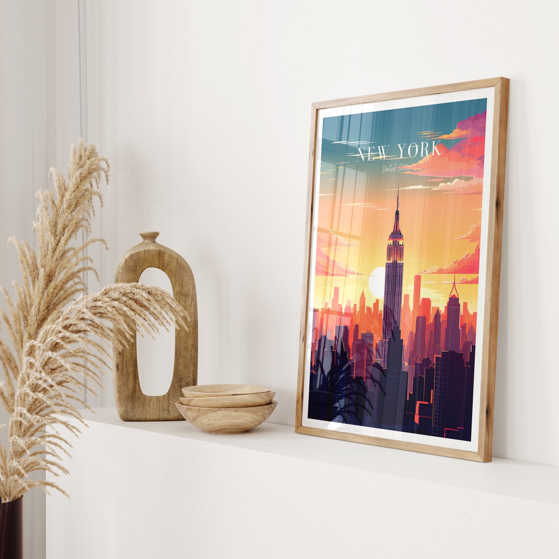 New York Travel Poster, NYC Wall Art Print - Image 2
