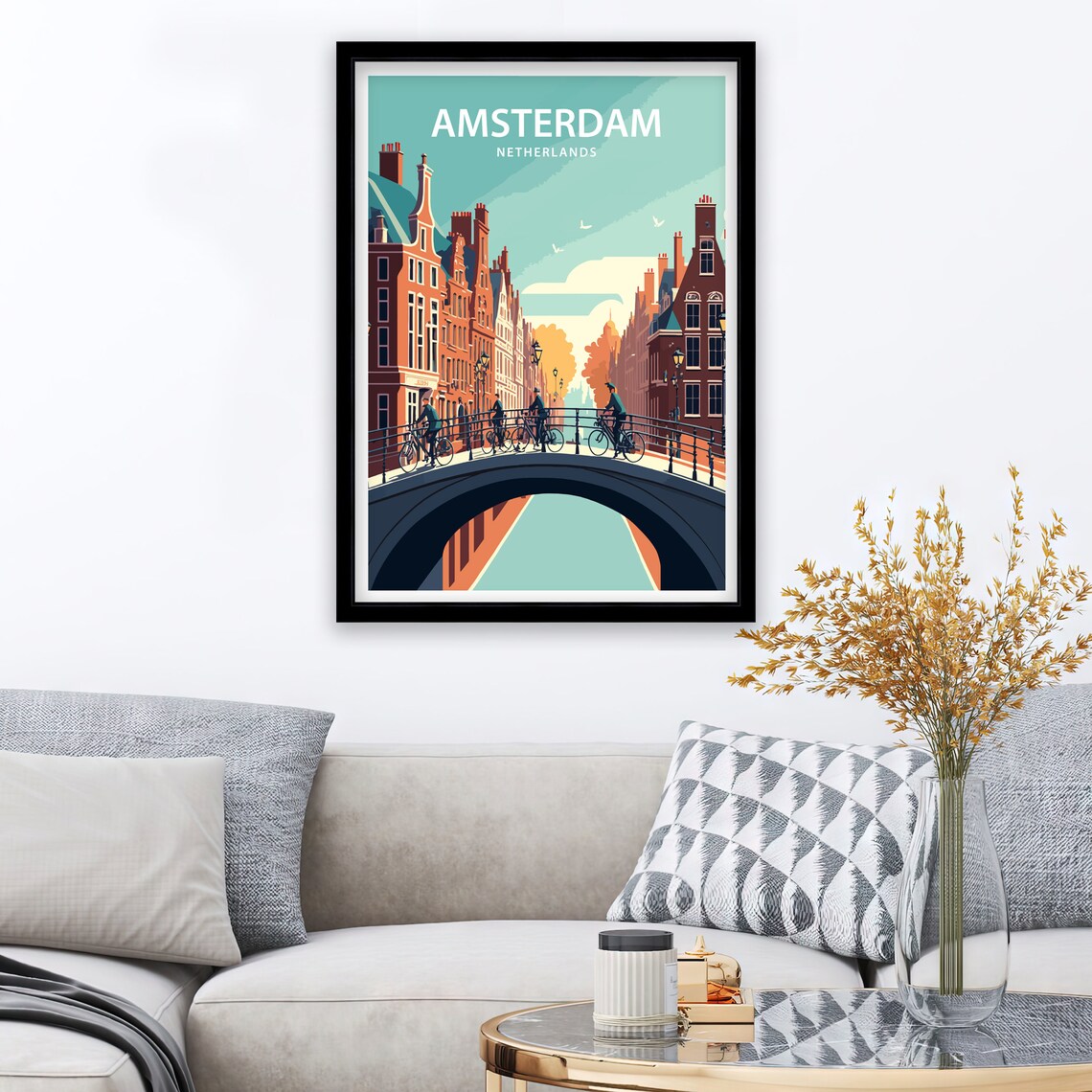Amsterdam Decor Wall Art Print - Image 2