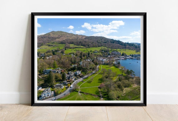 Ambleside Lake District Cumbria From Above Limited Edition Print Landscape Photography Wall Art Exclusive Print Poster Photo