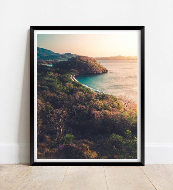 Costa Rica Coast At Sunset Limited Edition Print Photography Fine Art Wall Art Posters Photo Costa Rican Sunset Cri
