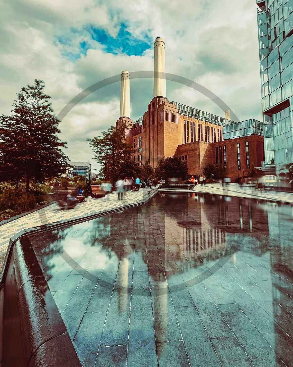 Battersea Power Station London Reflections Photo Print Photography Fine Art Wall Art Exclusive Print Posters Photos Uk Gb - Image 3