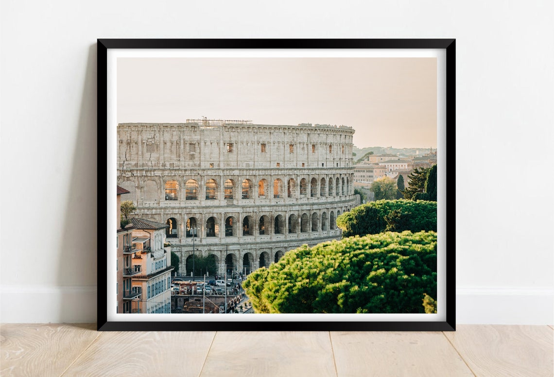 The Colosseum Rome Italy Limited Edition Print Photography Fine Art Wall Art Exclusive Print Posters Photos Italian Ita