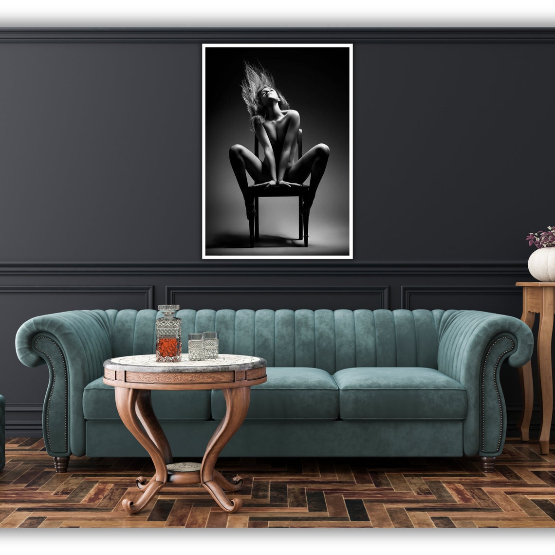 Nude Elegance Art Contemporary Wall Decor Figure Painting Modern Art Print Minimalist Nude Home Decor Gift - Image 2