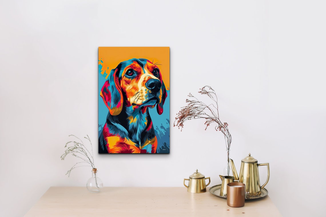 Beagle Pop Art Print - Image 6