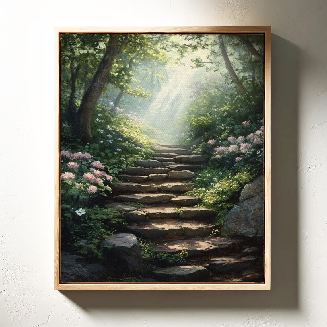 Enchanted Forest Pathway, Nature Inspired Art Print - Image 5
