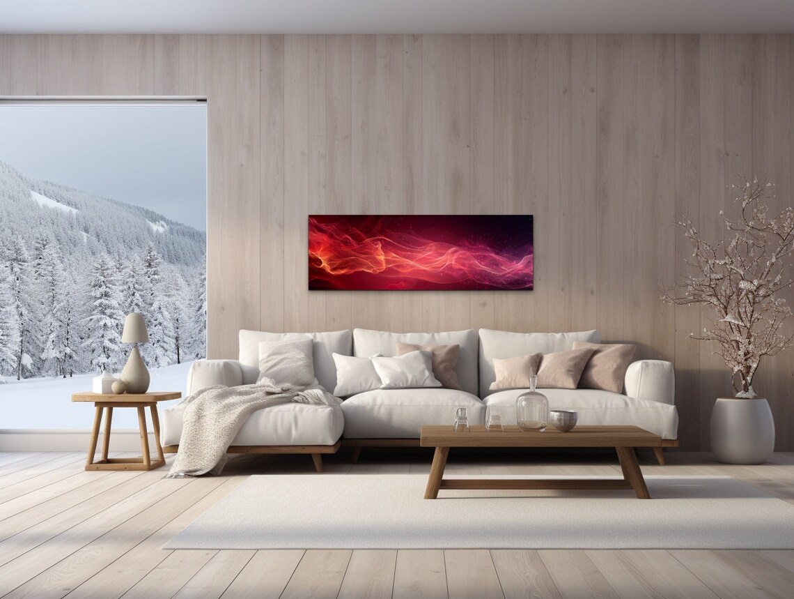 Abstract Wave Art Print, Contemporary Poster Gift - Image 7