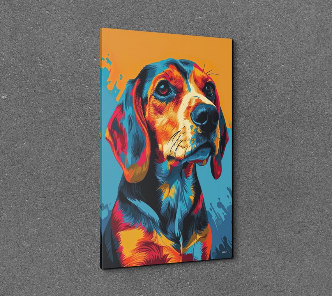 Beagle Pop Art Print - Image 3
