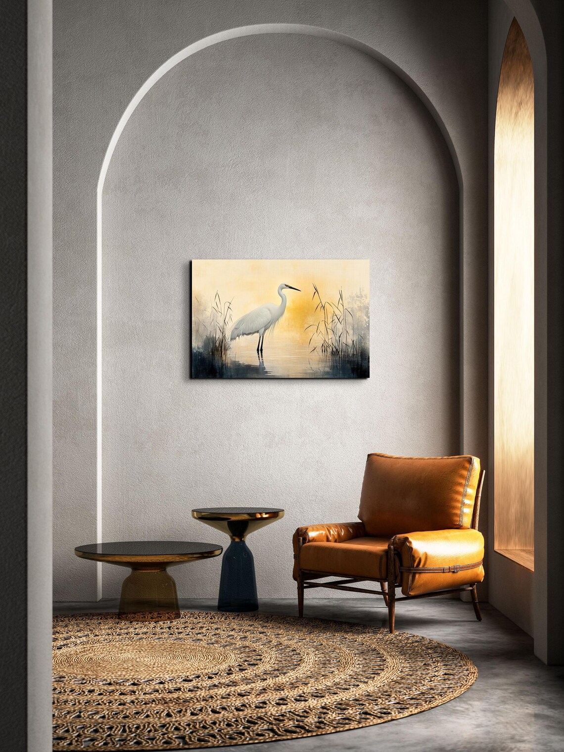 Watercolor Blue Herron, Watercolor Nature Art - Image 5