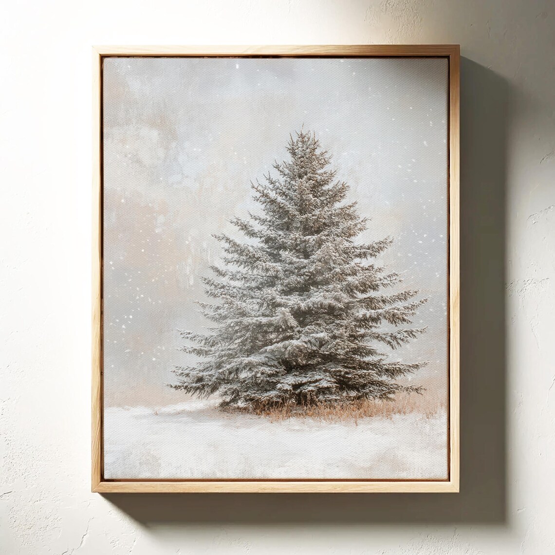 Snow Crusted Christmas Trees in the Forest - Image 7