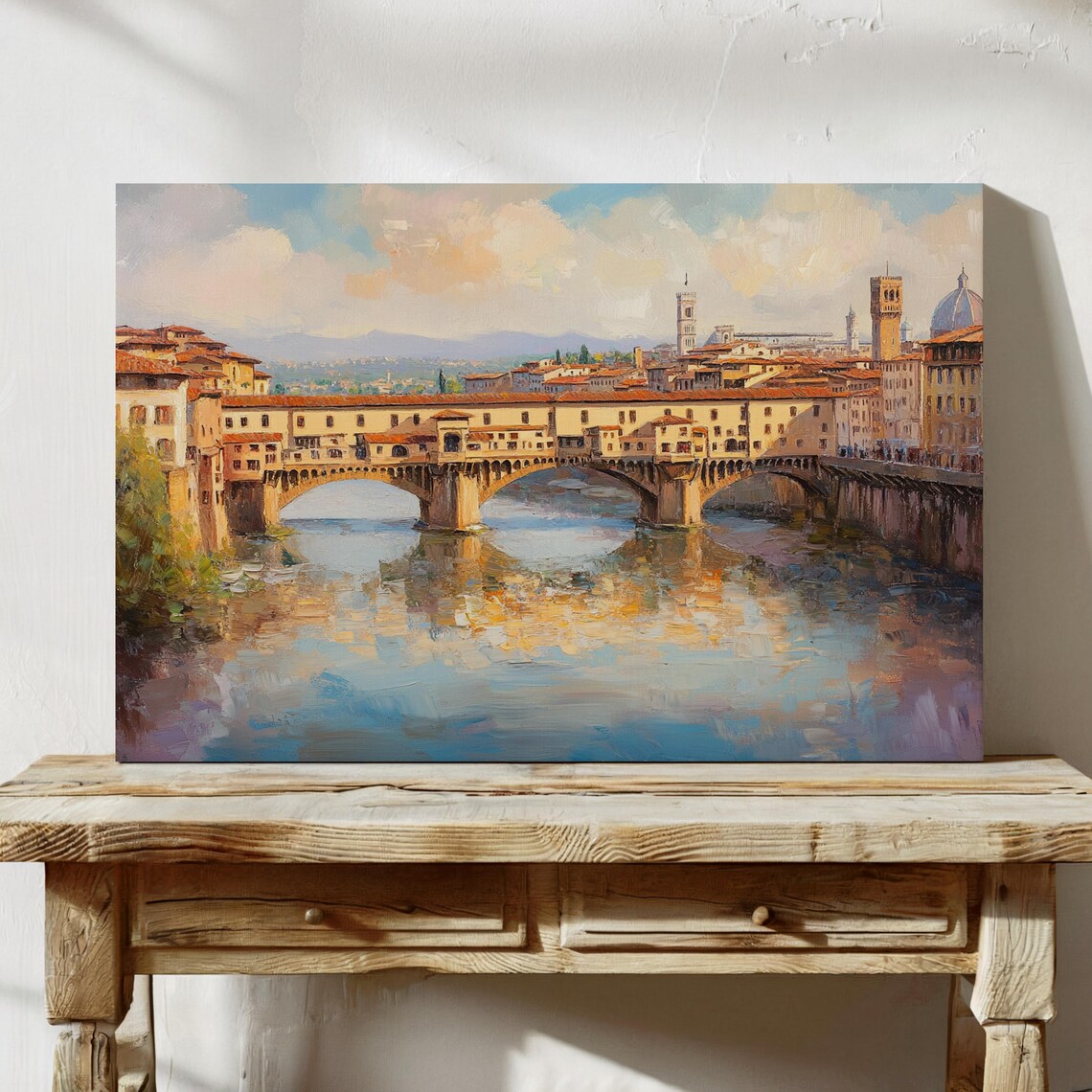 Ponte Vecchio Bridge, Florence Italy Cityscape - Image 5