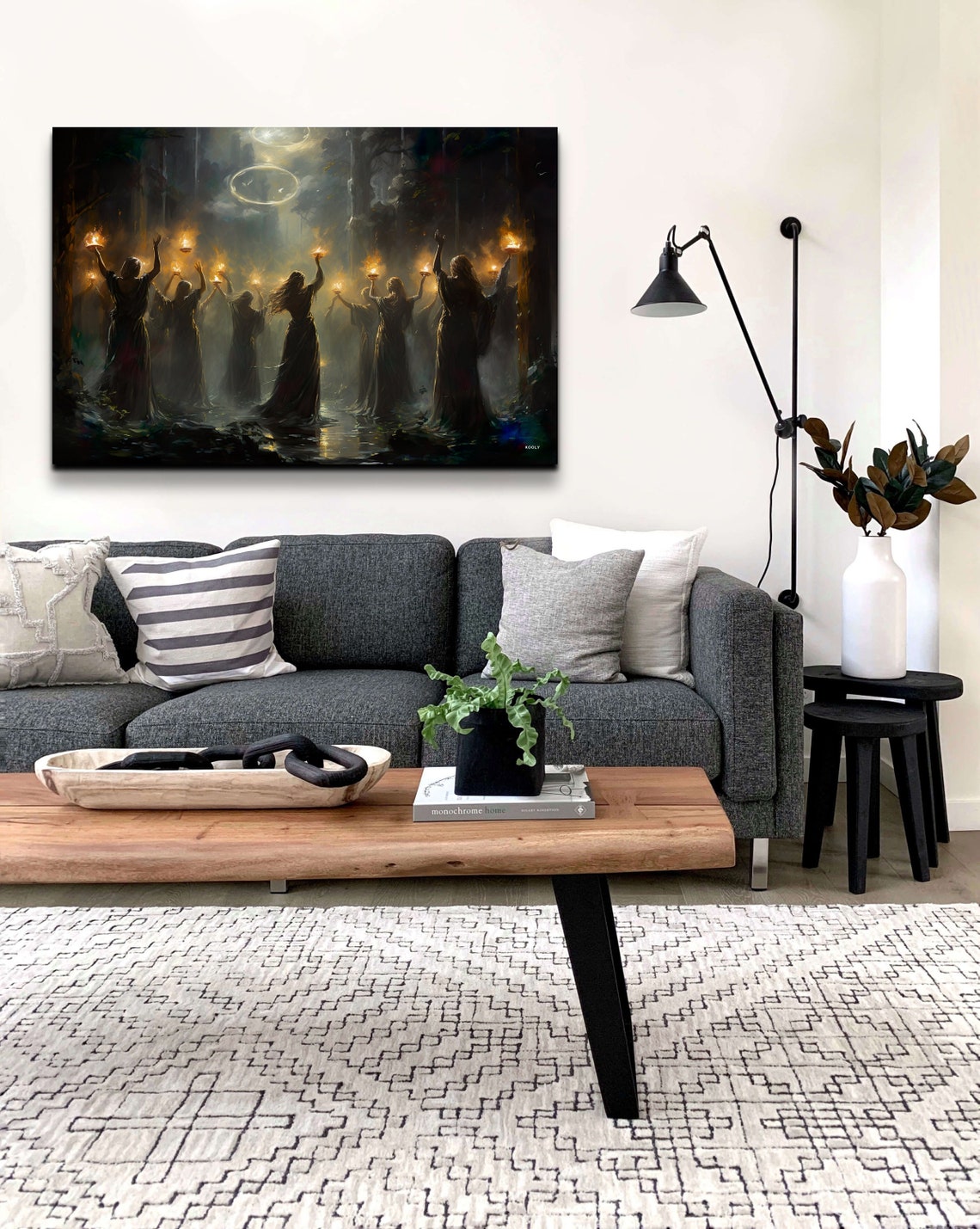 Witch Wood Ritual Art Print - Image 3