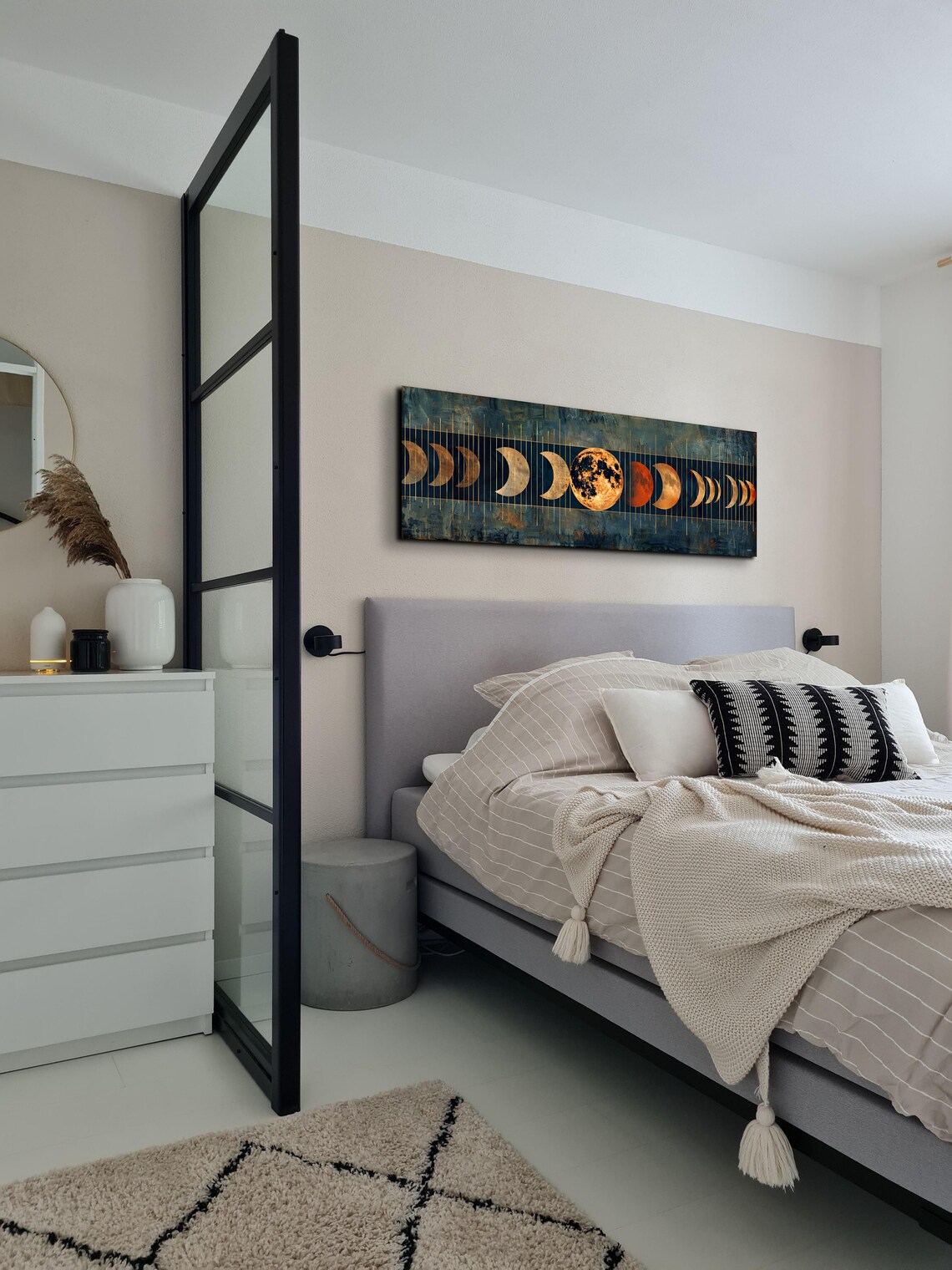 Moon Phase - Panoramic Celestial Art Print - Image 6