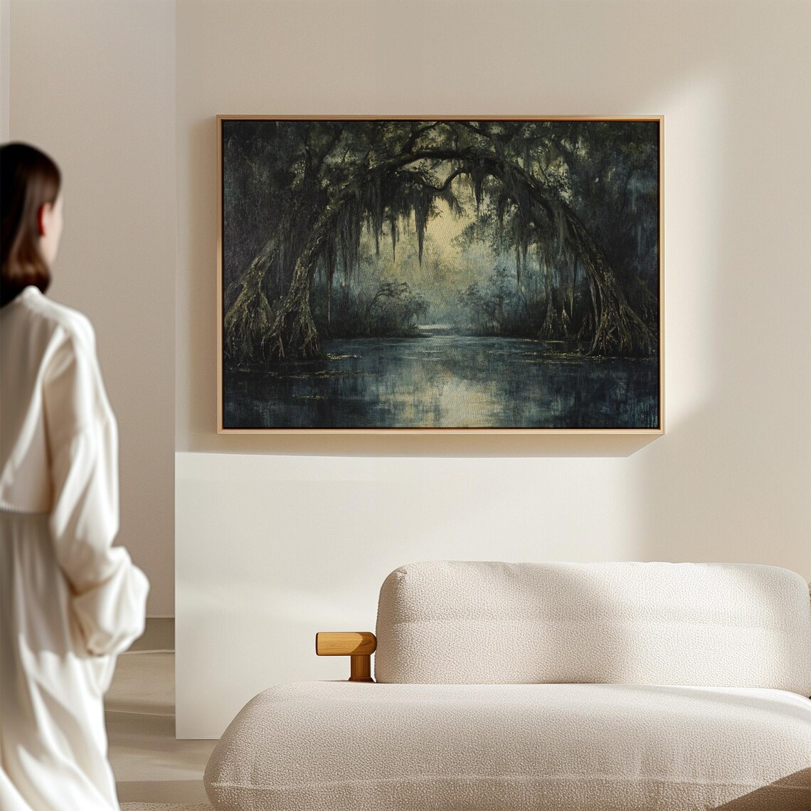 Enchanted Swamp, Mystical Forest Landscape - Image 7