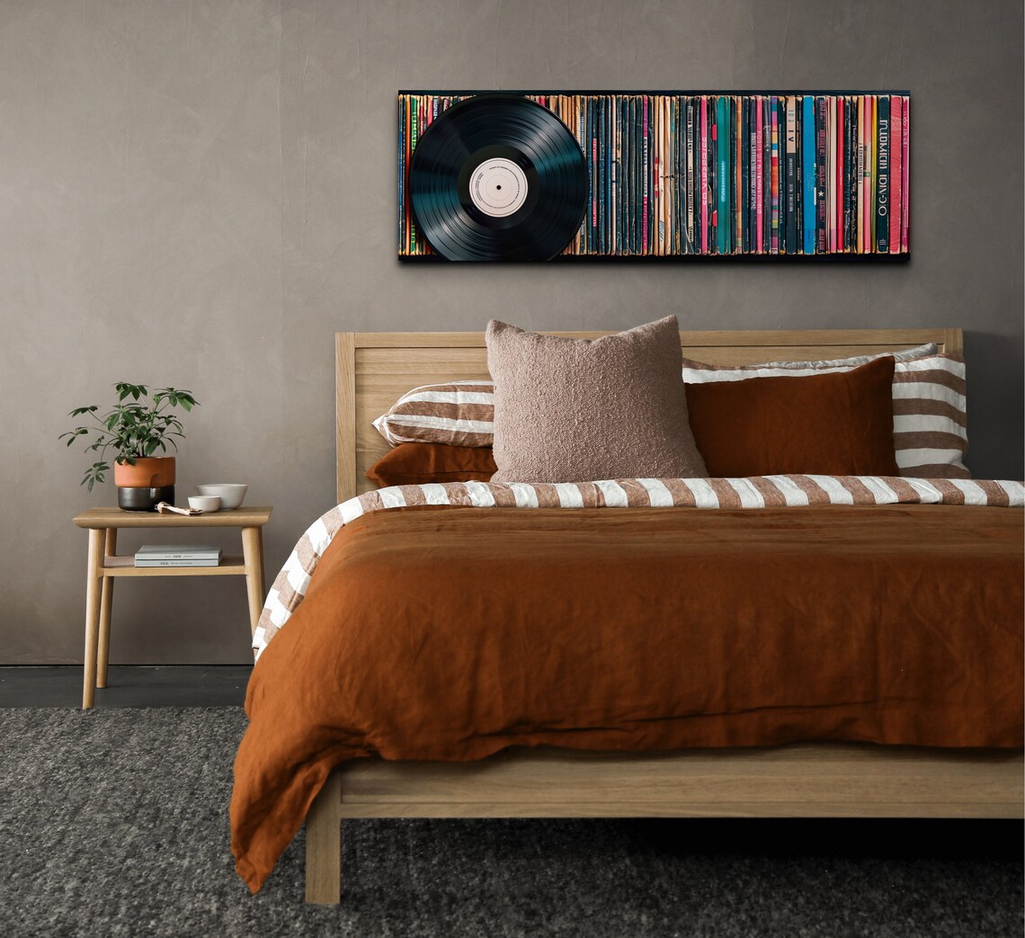 Record In Library, Panoramic Wall Art Print - Image 4