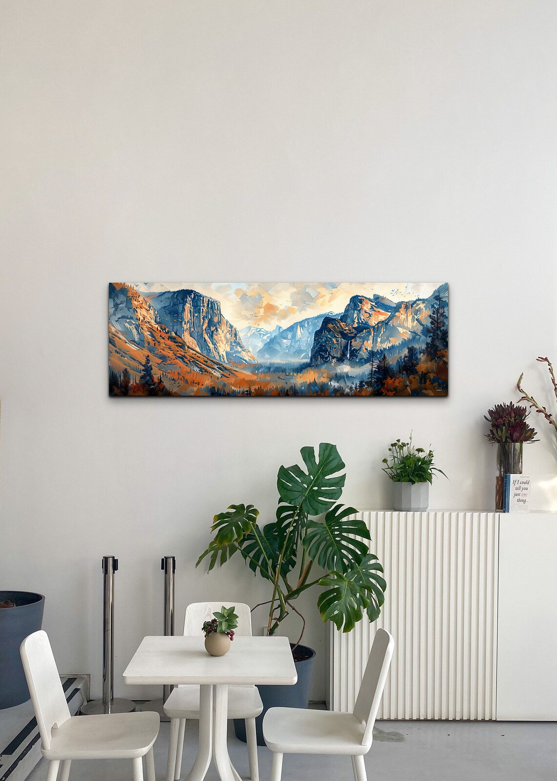 Yosemite National Park Mid-Century Modern Art Print - Image 5