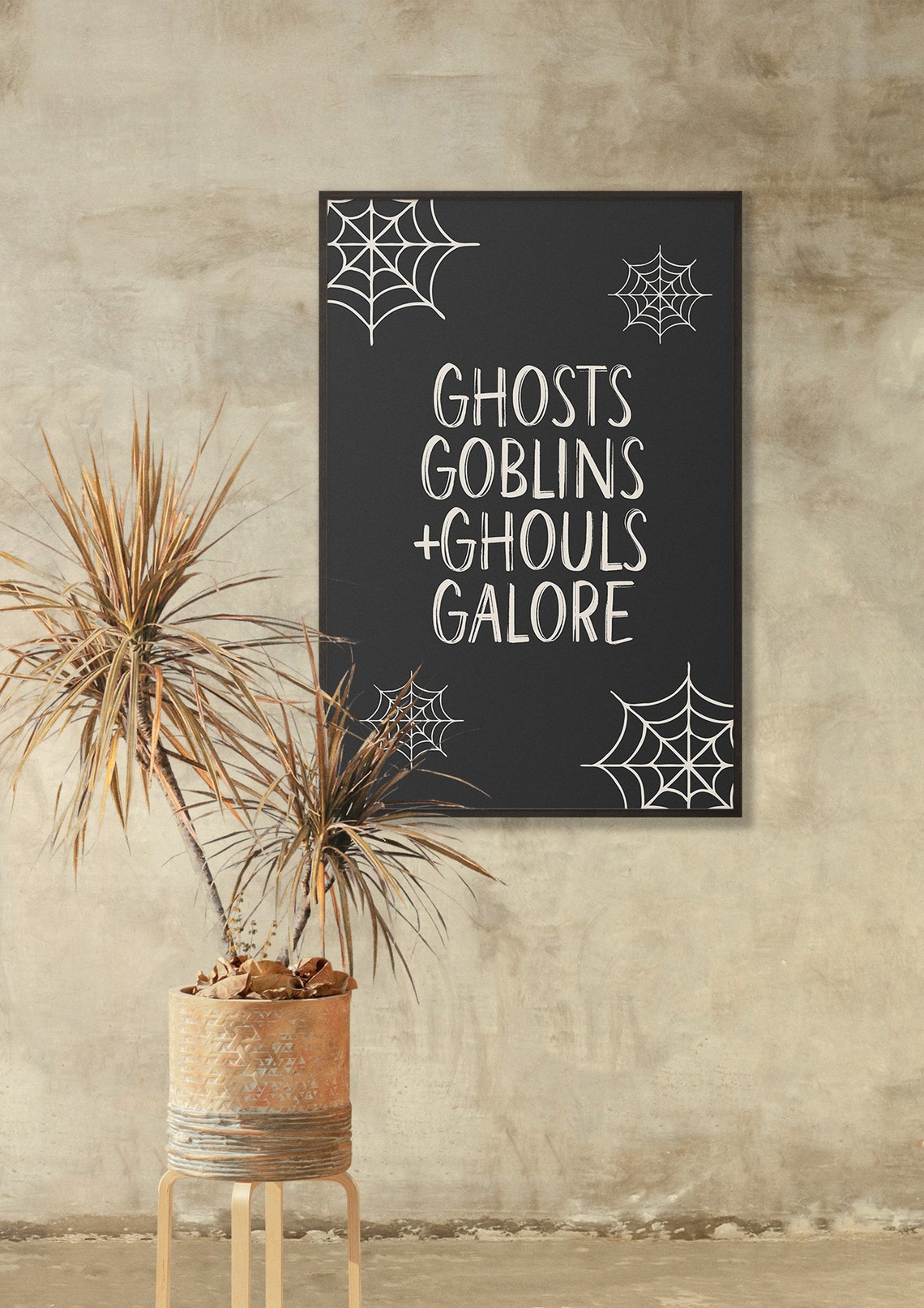 Ghosts Goblins and Ghouls Galore Halloween Party Wall Poster - Image 5