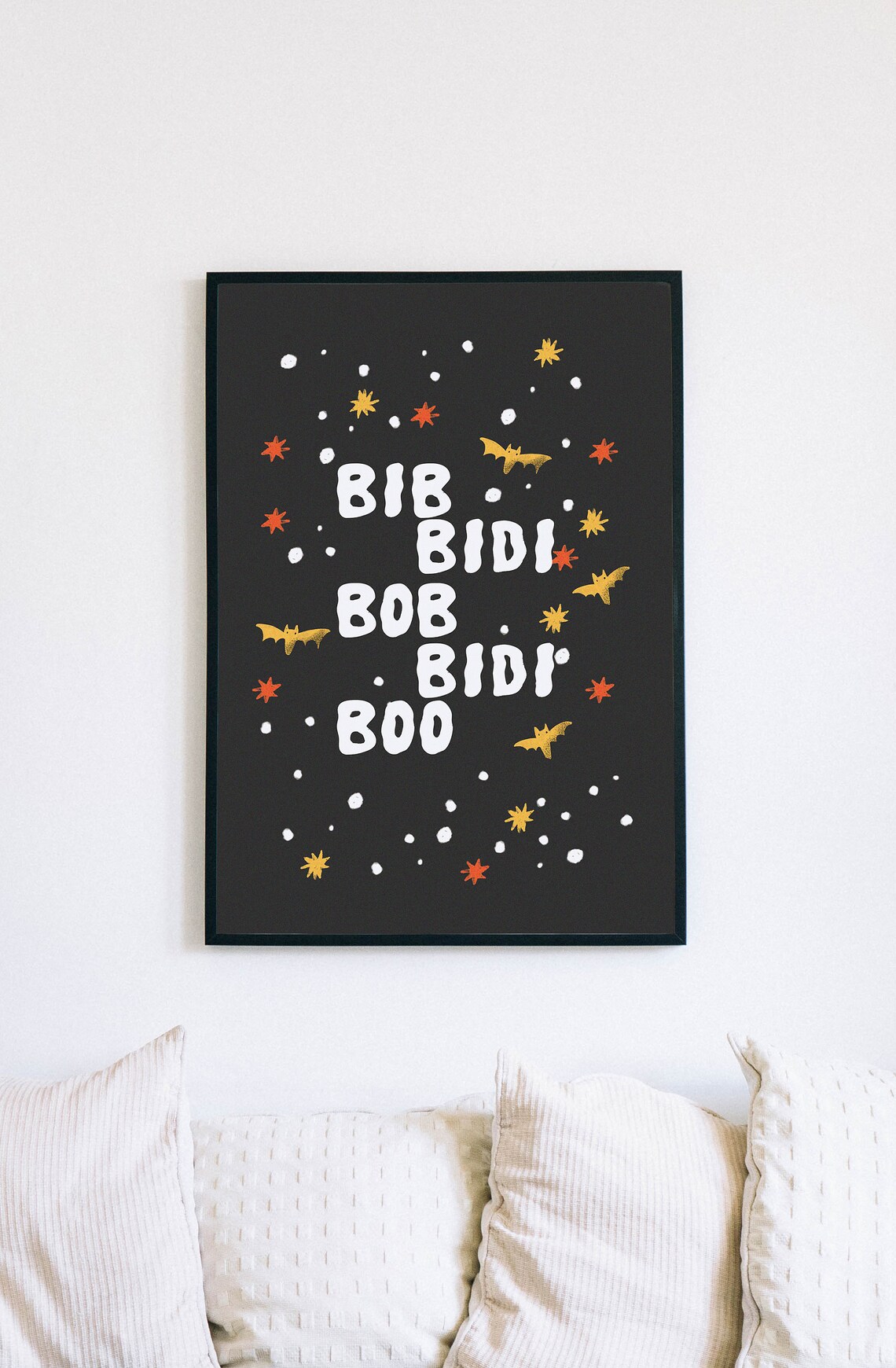 Bib Bidi Bob Bidi Boo Fairy Magic Phrase Halloween Party Poster - Image 2