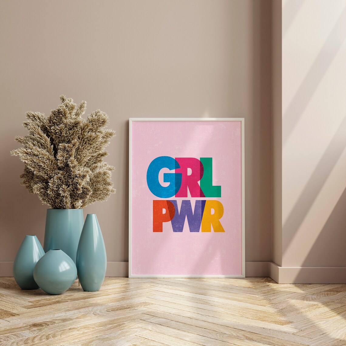 Feminist Girl Power Art Print, Motivational Poster - Image 2